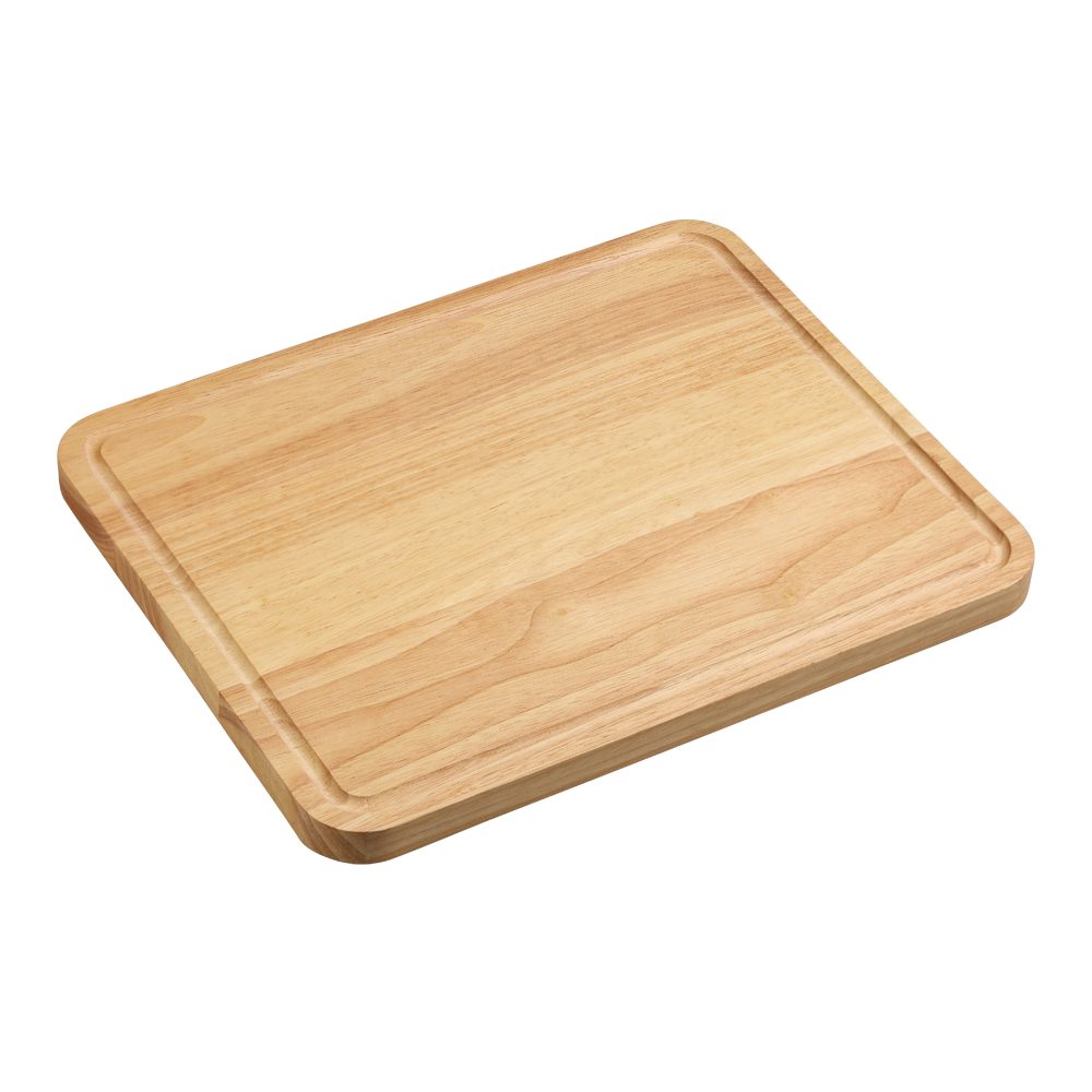 Schneidebrett Servierbrett, Rubberwood, FSC