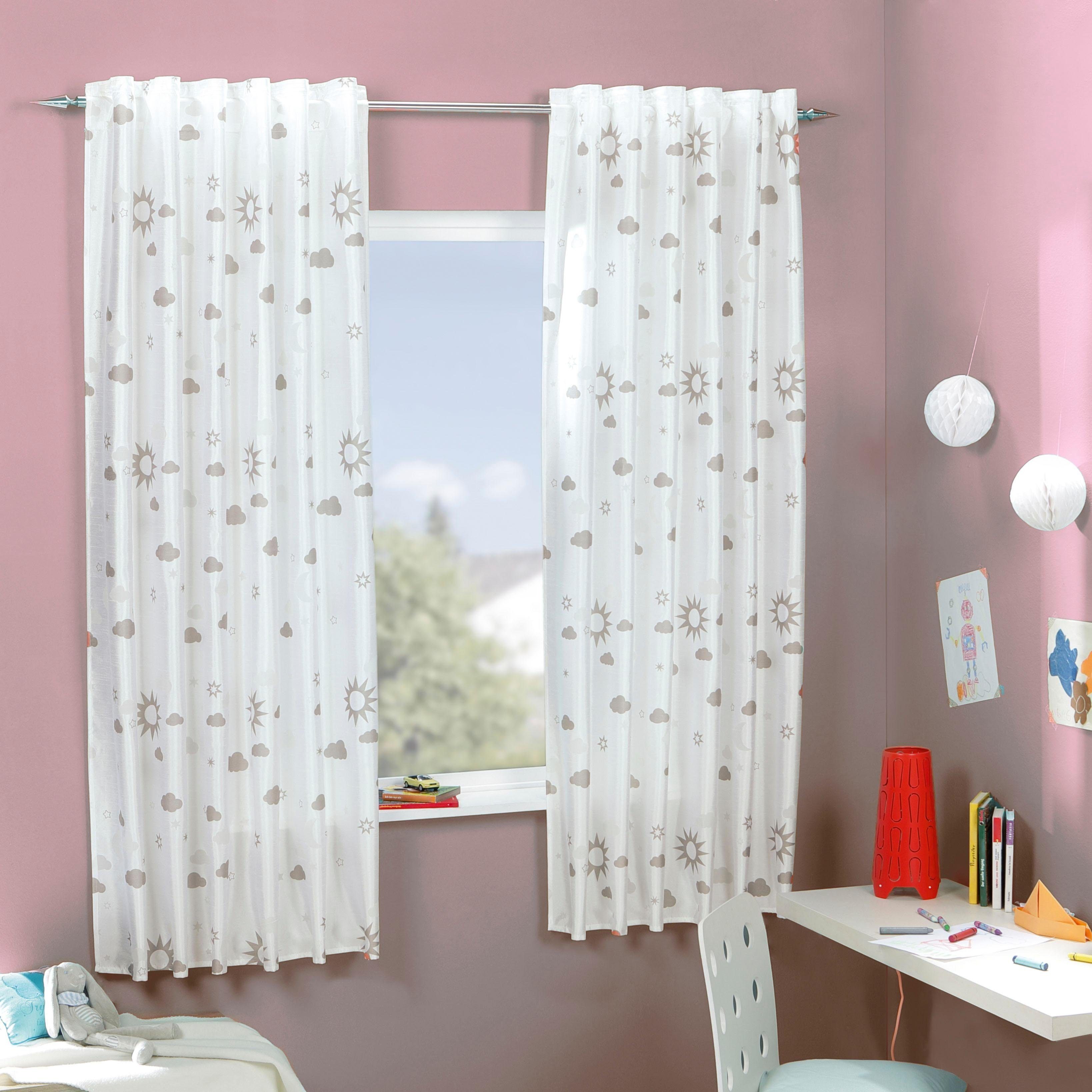 Delindo Lifestyle Gardine MAGIC (1 St), verdeckte Schlaufen, blickdicht, Hx günstig online kaufen