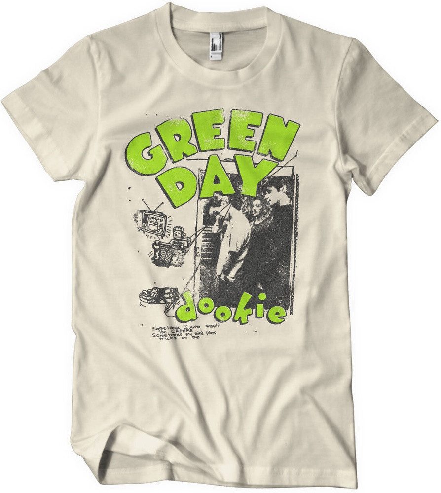 Green Day T-Shirt Sketched Up T-Shirt