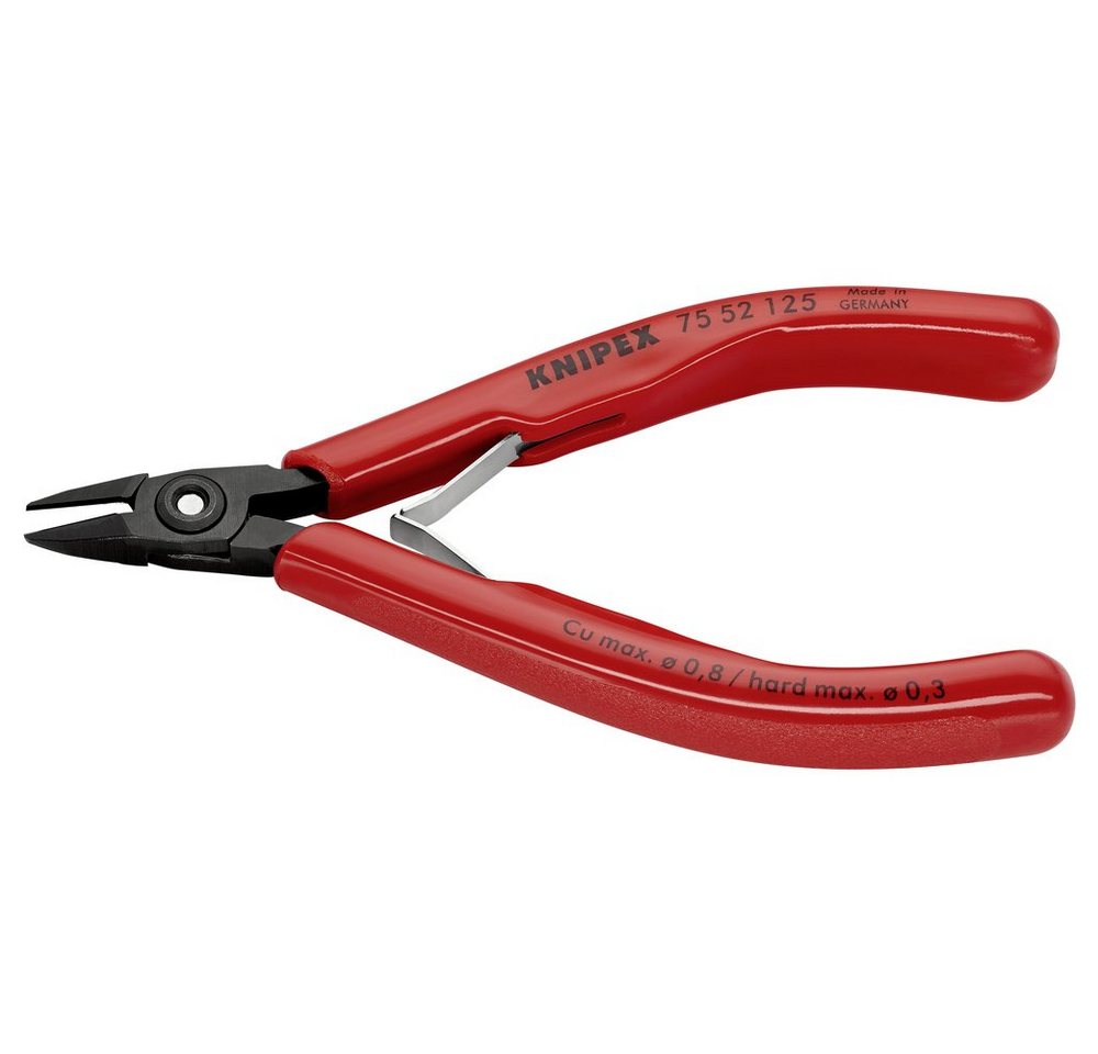Thumbnail - Knipex Seitenschneider Knipex 75 52 125 Elektronik- u. Feinmechanik Seitenschneider mit Face
