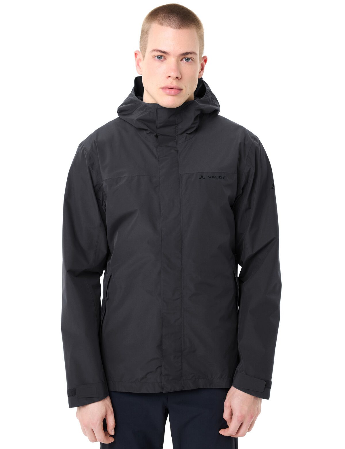 VAUDE Outdoorjacke MEN'S STRATHCONA JACKET sportlicher Stil, winddicht, wasserdicht