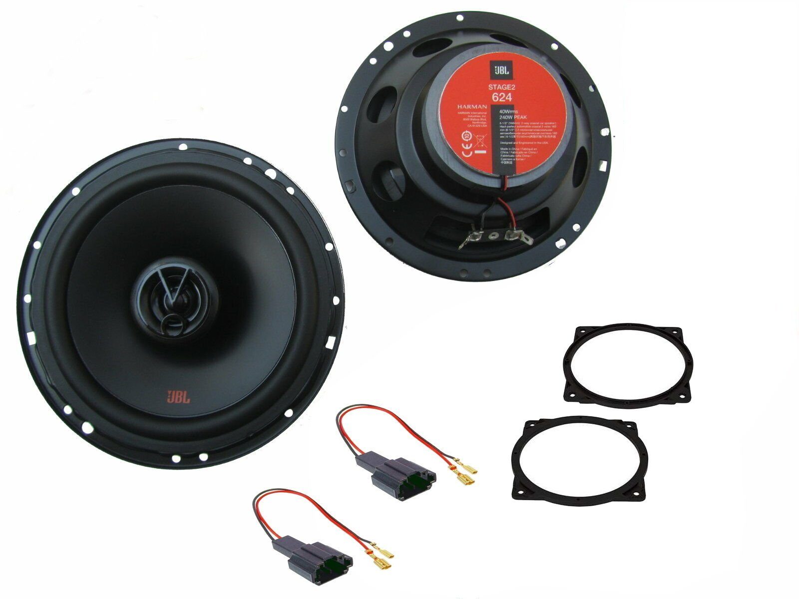 DSX JBL passend für Hyundai i40 VF 11-19 Lautsprecher Set Tür Front Heck 4 Auto-Lautsprecher (80.00 W)