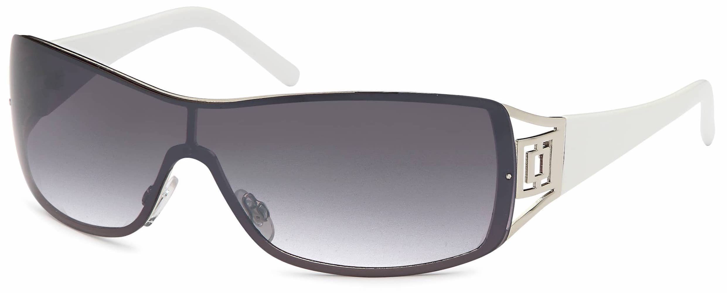 BEZLIT Eyewear Monoscheibensonnenbrille Damen Sonnen Brille Retro Oval (Packung, 1-St) mit verziertem Bügel