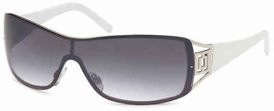 BEZLIT Eyewear Monoscheibensonnenbrille »Damen Sonnen Brille Retro Elegant 80er Oval« (Packung, 1-St) mit verziertem Bügel