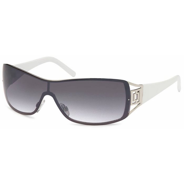 BEZLIT Eyewear Monoscheibensonnenbrille Damen Sonnen Brille Retro Elegant 80er Oval (Packung 1-St) mit verziertem Bügel