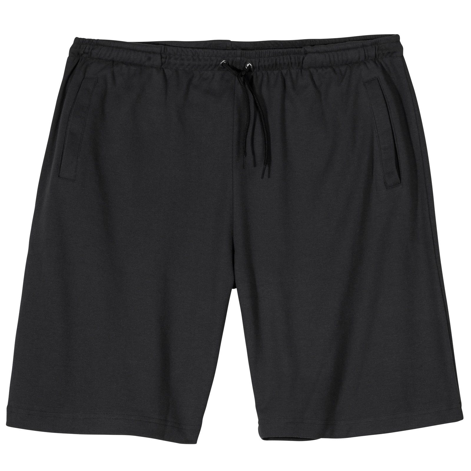 Hajo Sweatbermudas Hajo Sweat-Bermuda Stay fresh Übergröße schwarz