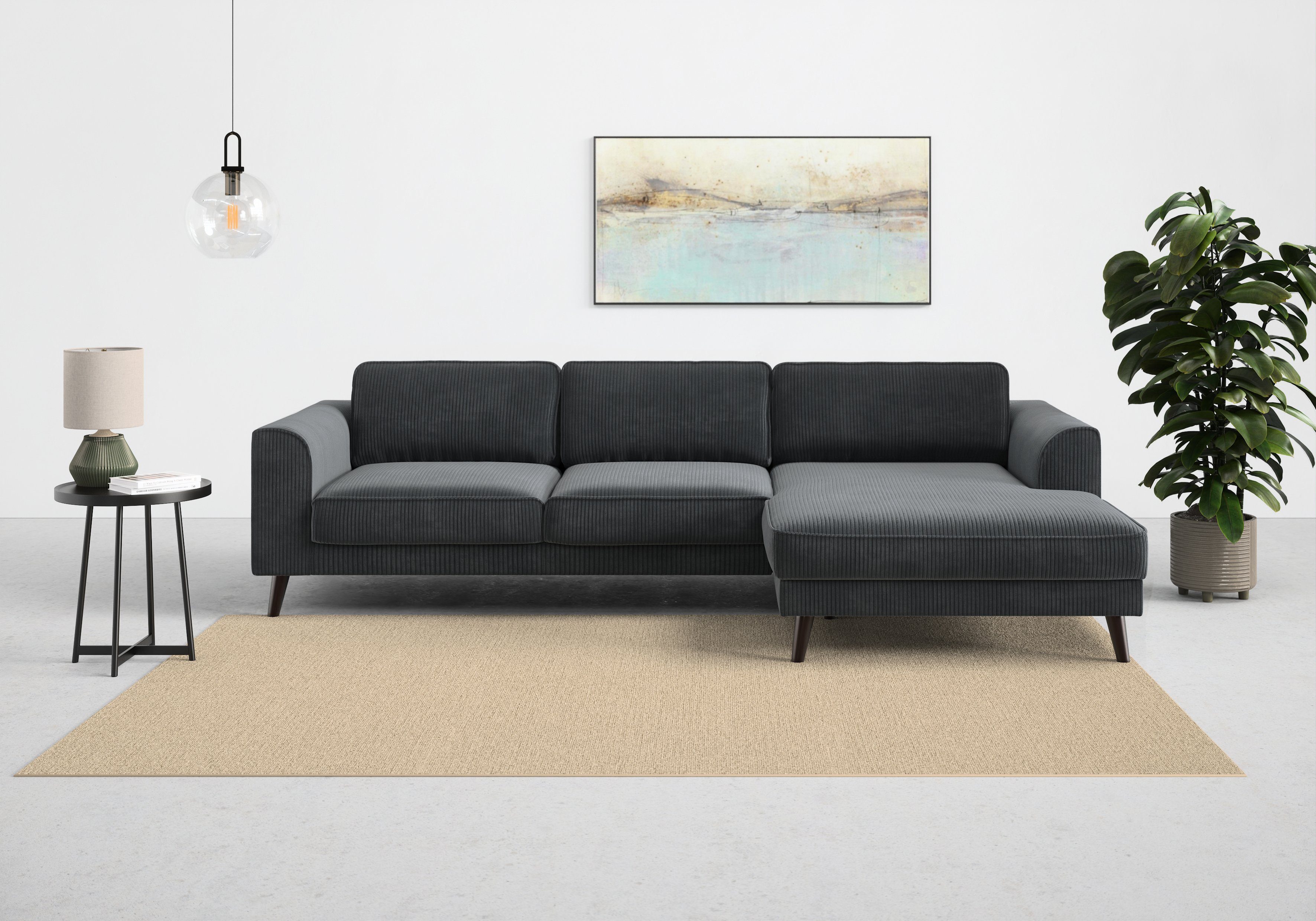 TRENDMANUFAKTUR Ecksofa Lumber Jack, elegantes Designsofa, günstig online kaufen