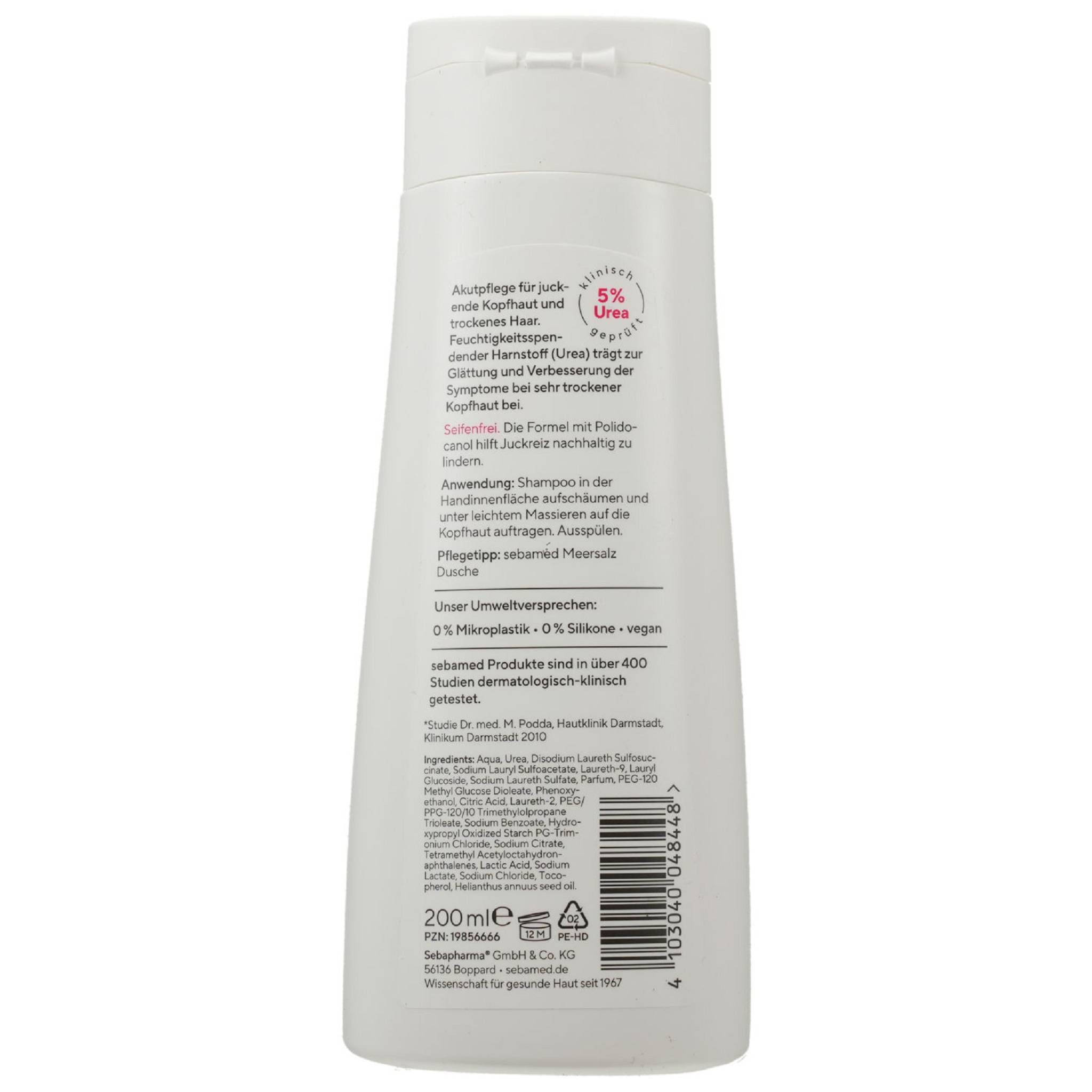 sebamed Haarshampoo SEBAMED Anti-Juckreiz Akut Shampoo 200ml PZN 19856666