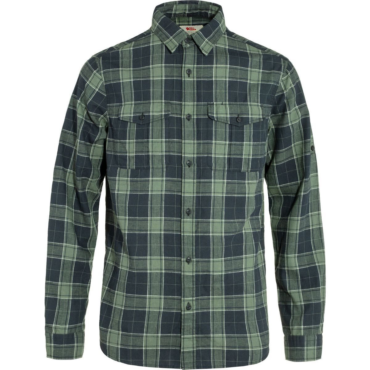 Fjällräven Funktionsshirt övik Travel Shirt LS M Kühles Langarmhemd aus Hanf und Polyester mit optimaler Belüftung und