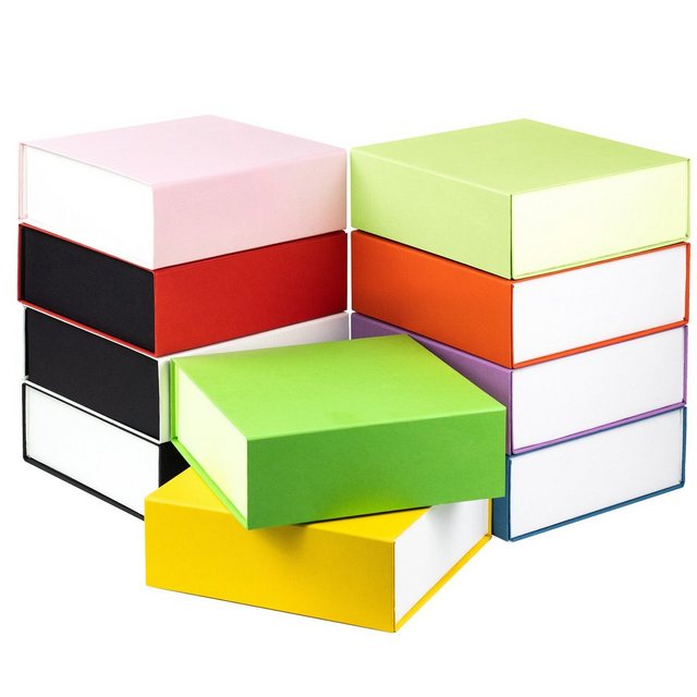 AdelDream Aufbewahrungsbox “Geschenkbox Rechteck mit Deckel und Magnet für Hochzeiten, Geburtstagsgeschenk und Babybrautjungfer Geschenkbox”