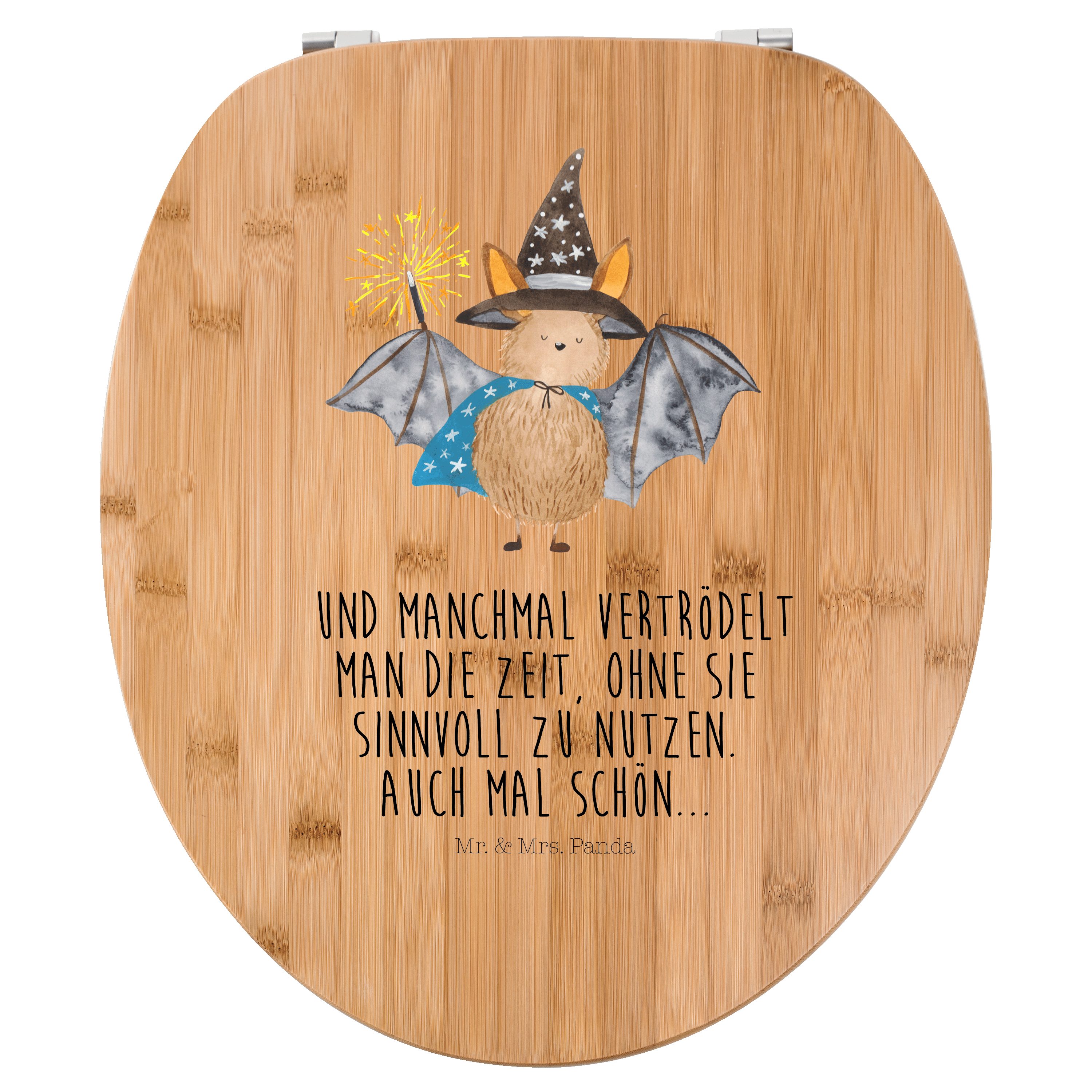 Mr. & Mrs. Panda WCSitz »Fledermaus Zauberer Transparent Geschenk