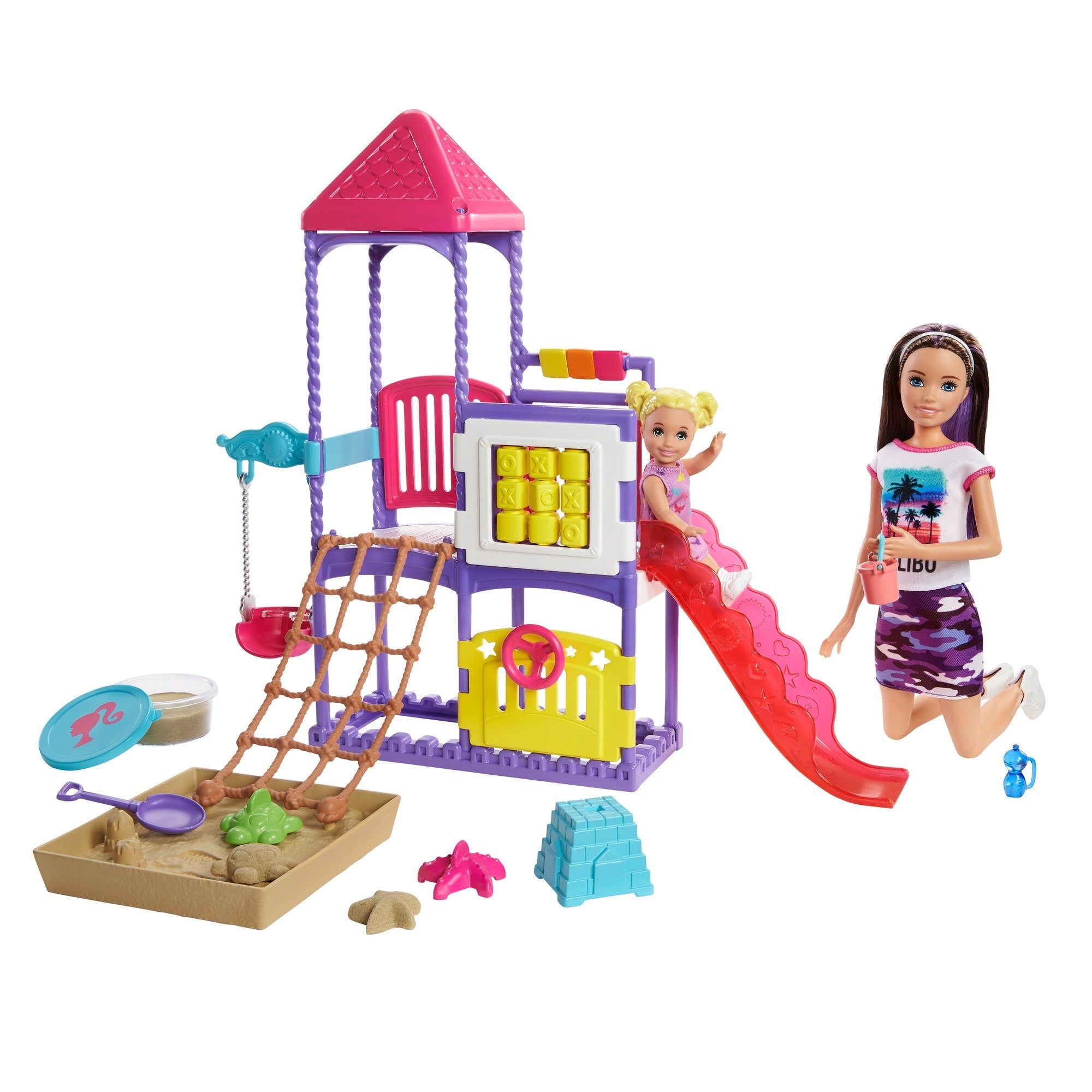 Mattel® Barbie Anziehpuppe Skipper Babysitters Inc. Puppen und Spielplatz Spielset GHV89