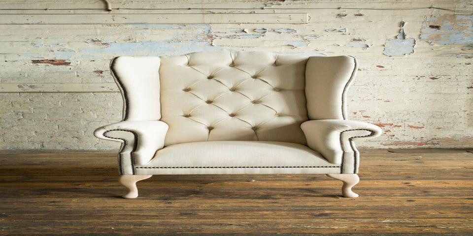 Xlmoebel Sessel Chesterfield Ohrensessel aus Samt und Leder in elegantem Design (Sessel), Hergestellt in Europa