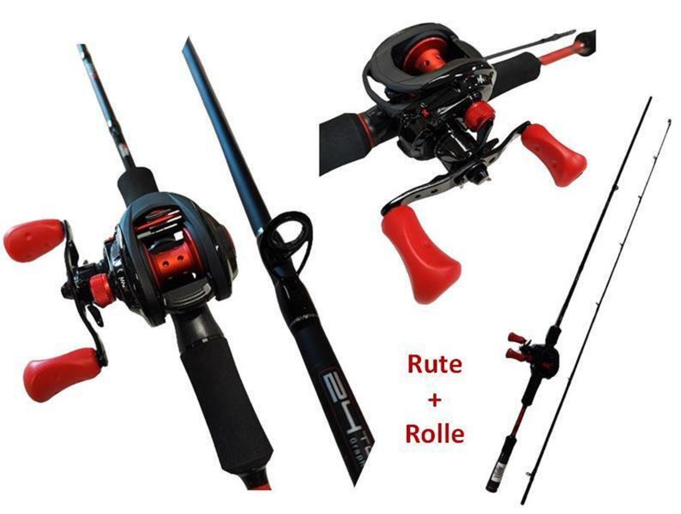 Baitcasterrute Abu Garcia MAX X Casting Combo NO.1 – Angelset Baitcast Rute & Rolle