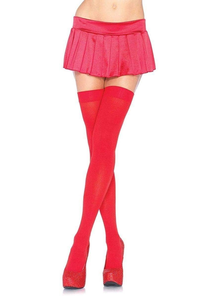 Leg Avenue Kostüm Rote Strümpfe