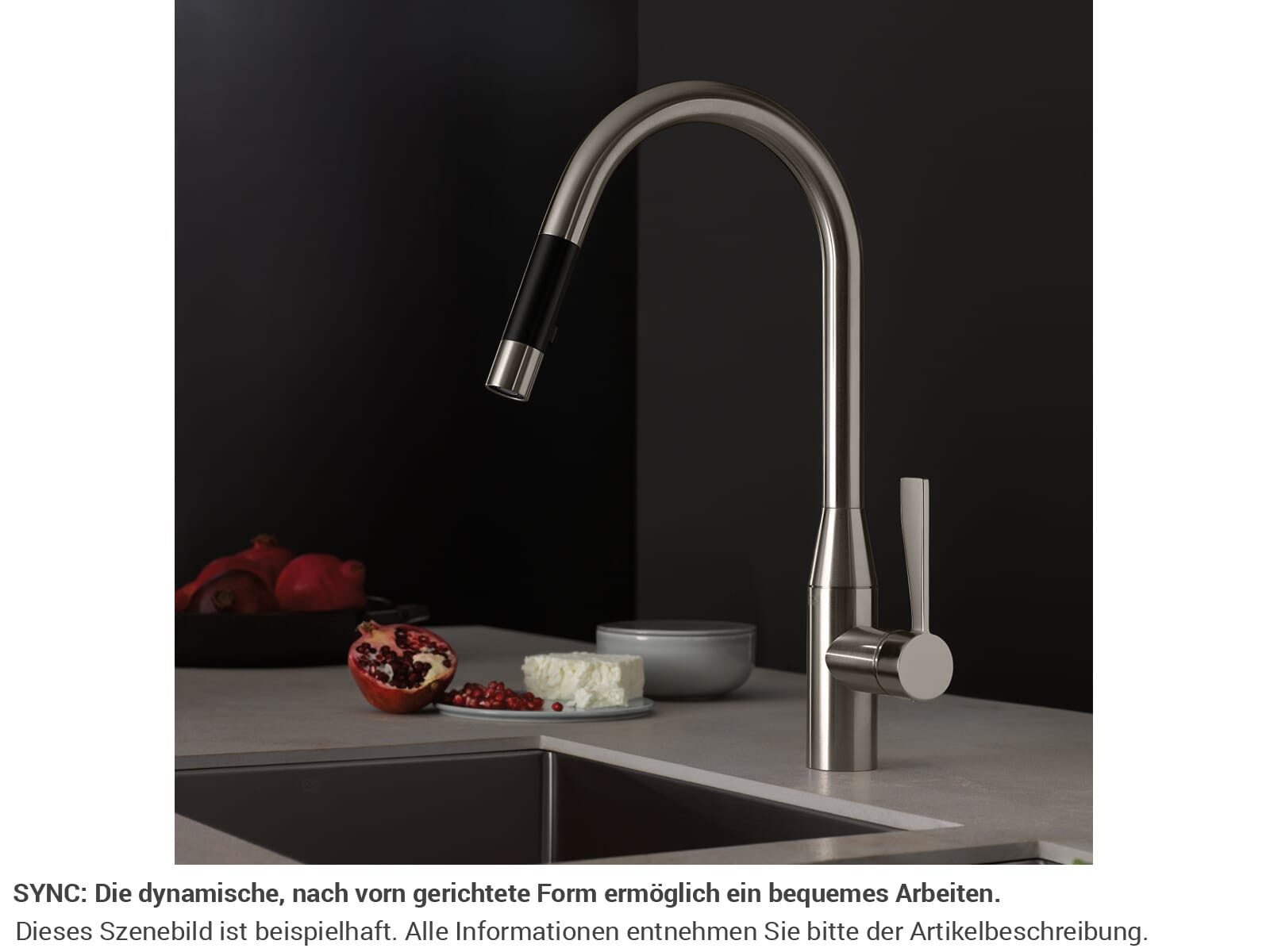Dornbracht Küchenarmatur (1-St) 33870895-06, mit Ausziehbrause
