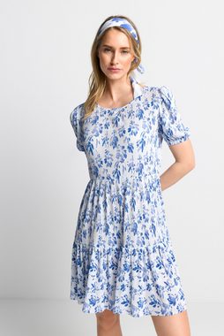Rich & Royal A-Linien-Kleid printed crinkle dress recycled
