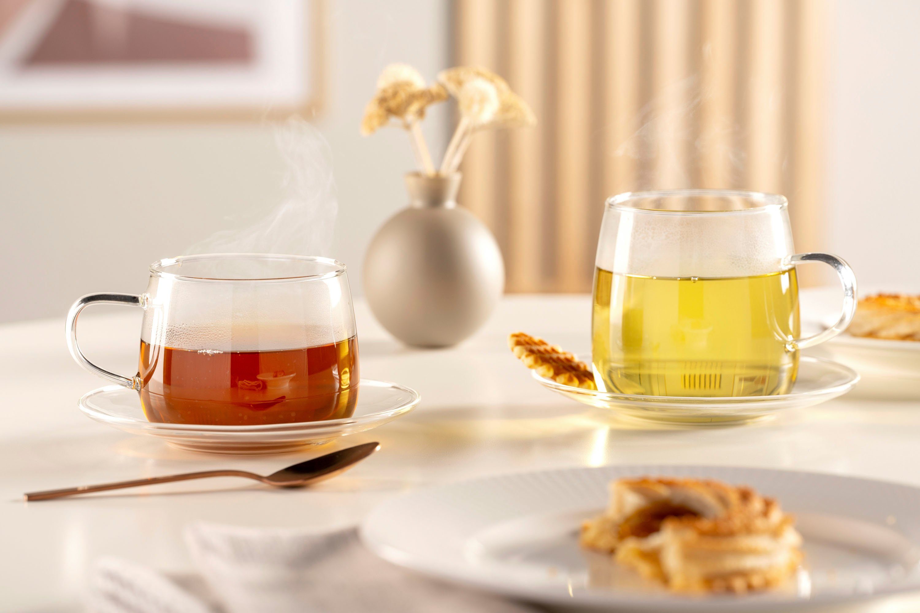 LEONARDO Teeglas TÈ PER TE, 4-tlg., Glas, 4-teilig