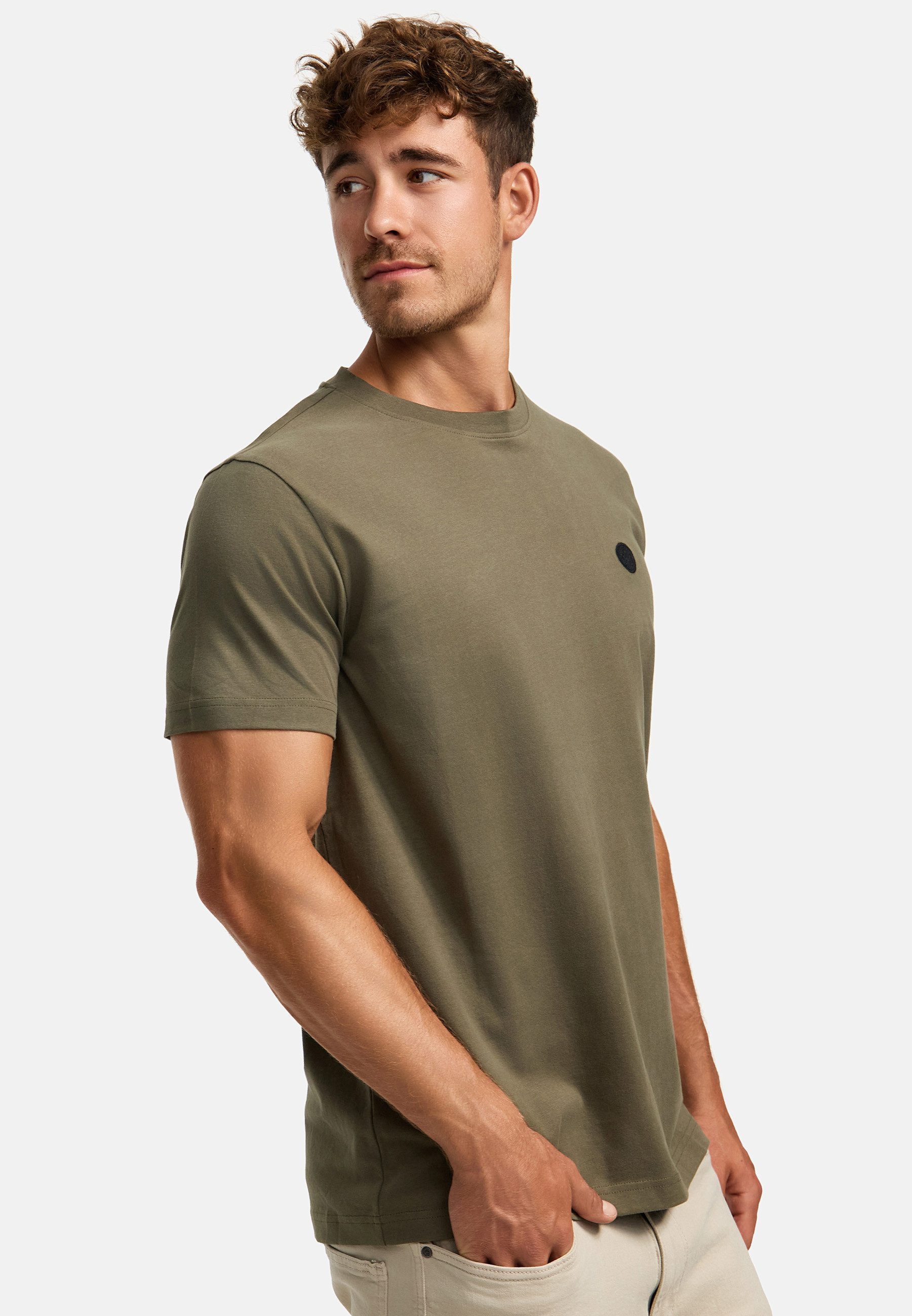 Kronstadt T-Shirt Herren KSTimmi Shirt Tee Herrenshirt T-Shirt aus 100% Baumwolle mit Rundhals-Ausschnitt