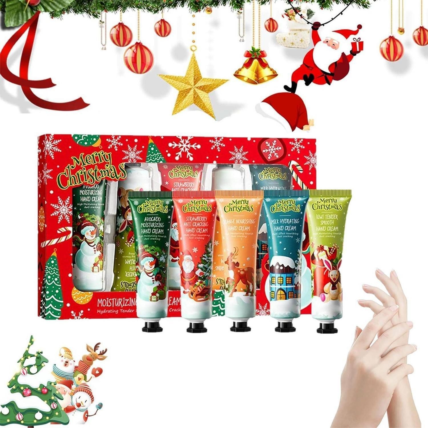 LuxusKollektion Handcreme Handcreme Geschenkset 5er Set Feuchtigkeitspflege