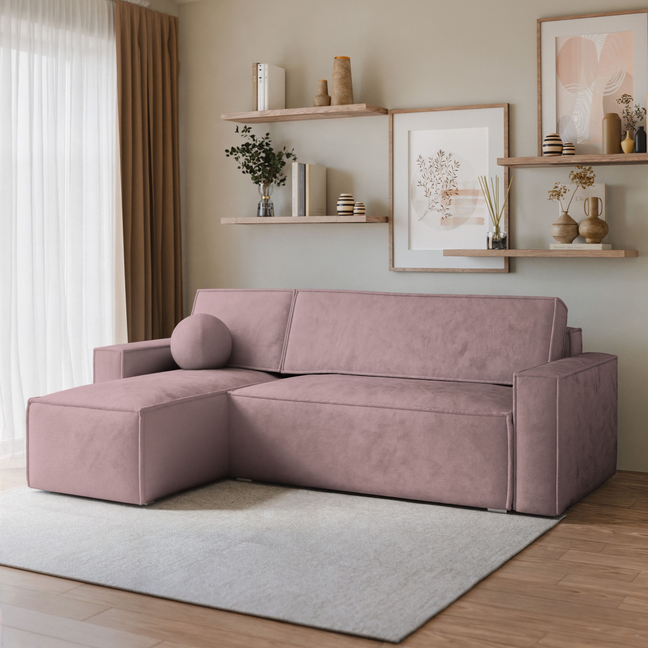 Masseno Ecksofa RAVELO mit Schlaffunktion L-Form, günstig online kaufen