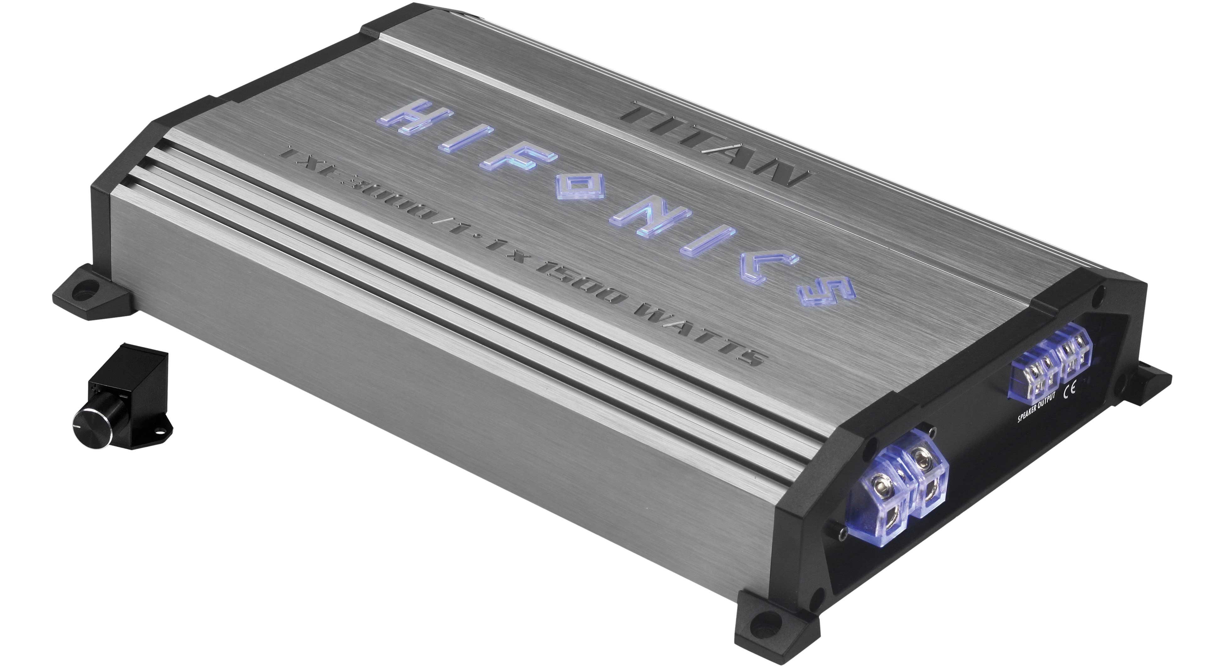 Hifonics TITAN EVO TXE3000/1 Class D Digital Mono Verstärker Endverstärker (Anzahl Kanäle: 1)