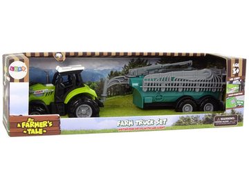 LEAN Toys Spielzeug-Traktor Traktorsprühgerät Landmaschinenfahrzeug Spielzeugfahrzeug Spielware