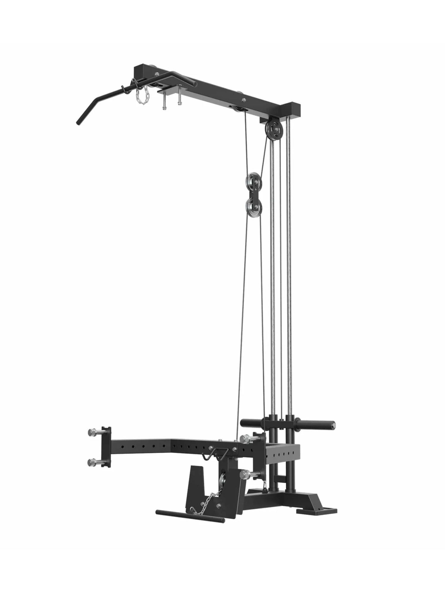 ATLETICA Power Rack R8-Latzug mit Rudereinheit, 66 kg Eigengewicht