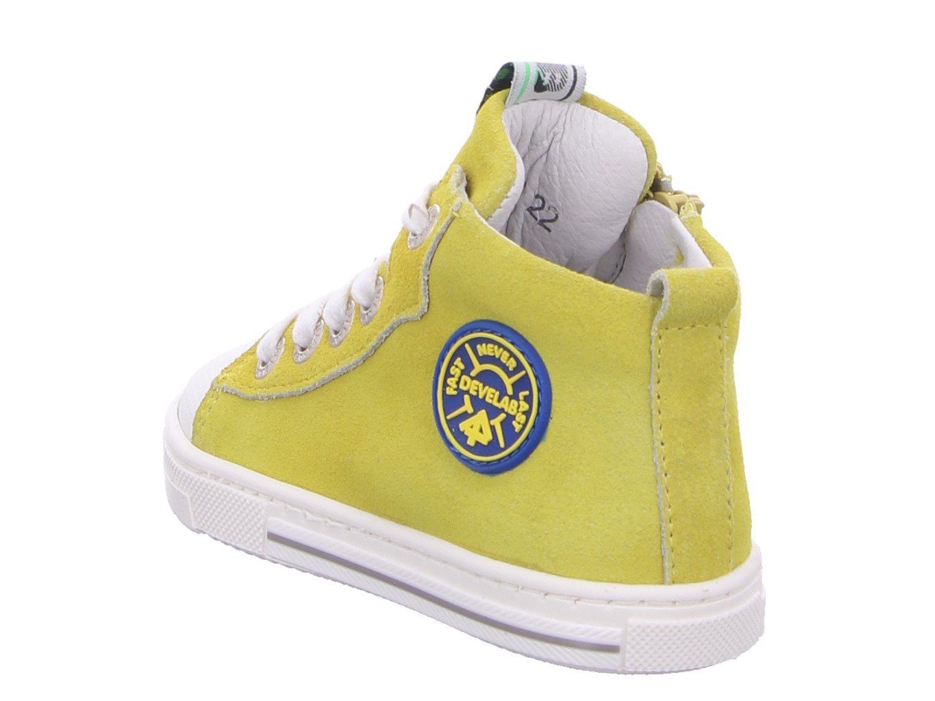 develab Boys Firststep Mid Cut Laces Lauflernschuh