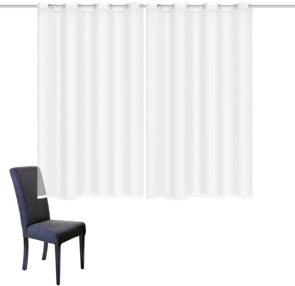 Home Basics Vorhang DOLLY, Ösen (2 günstig online kaufen