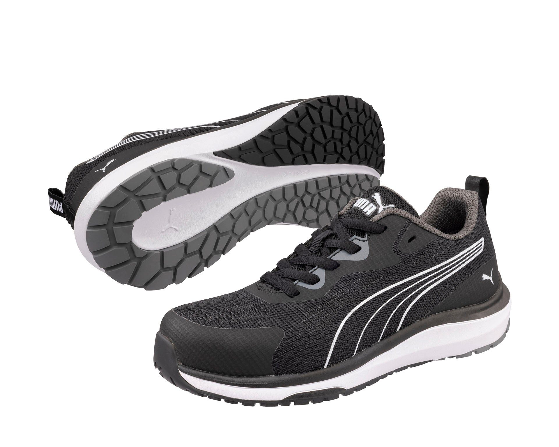 PUMA Safety PUMA SAFETY CELERITY KNIT LOW Sicherheitsschuh S1PS ESD Sicherheitsschuh Ölbeständige Laufsohle
