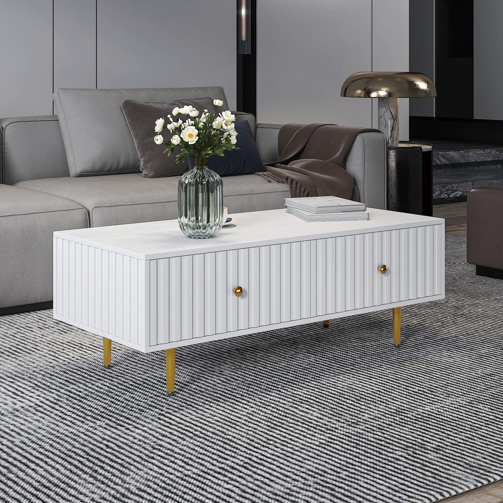 radelldar Couchtisch Wohnzimmertisch, Breite 110 cm (1 Tisch), Kaffeetisch, günstig online kaufen