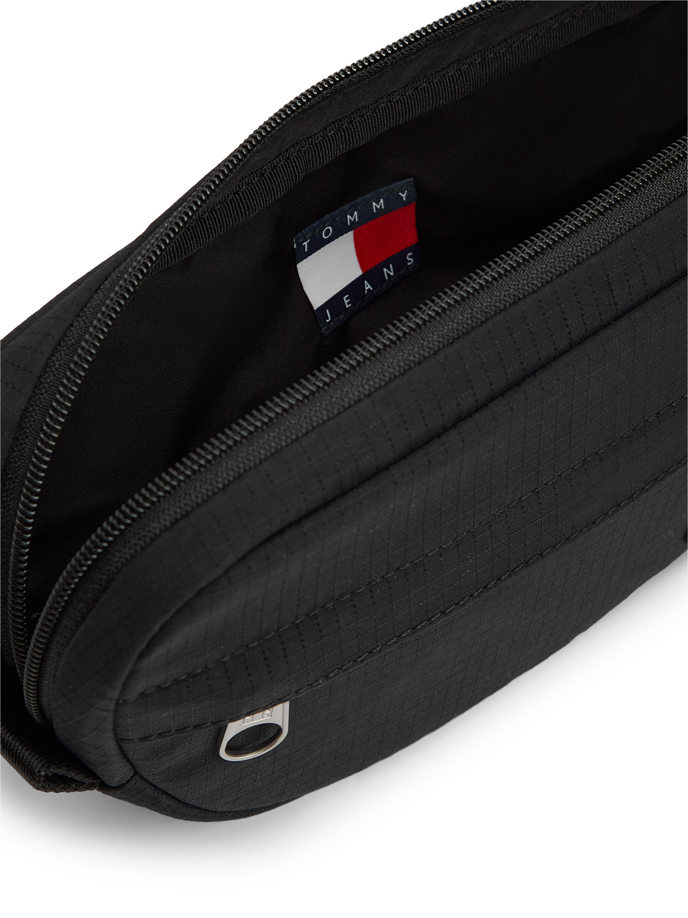 Tommy Jeans Bauchtasche TJM ESS DAILY RIPSTOP BUMBAG, Minibag, Bauchtasche mit Klickverschluss und Logo auf Schulterriemen
