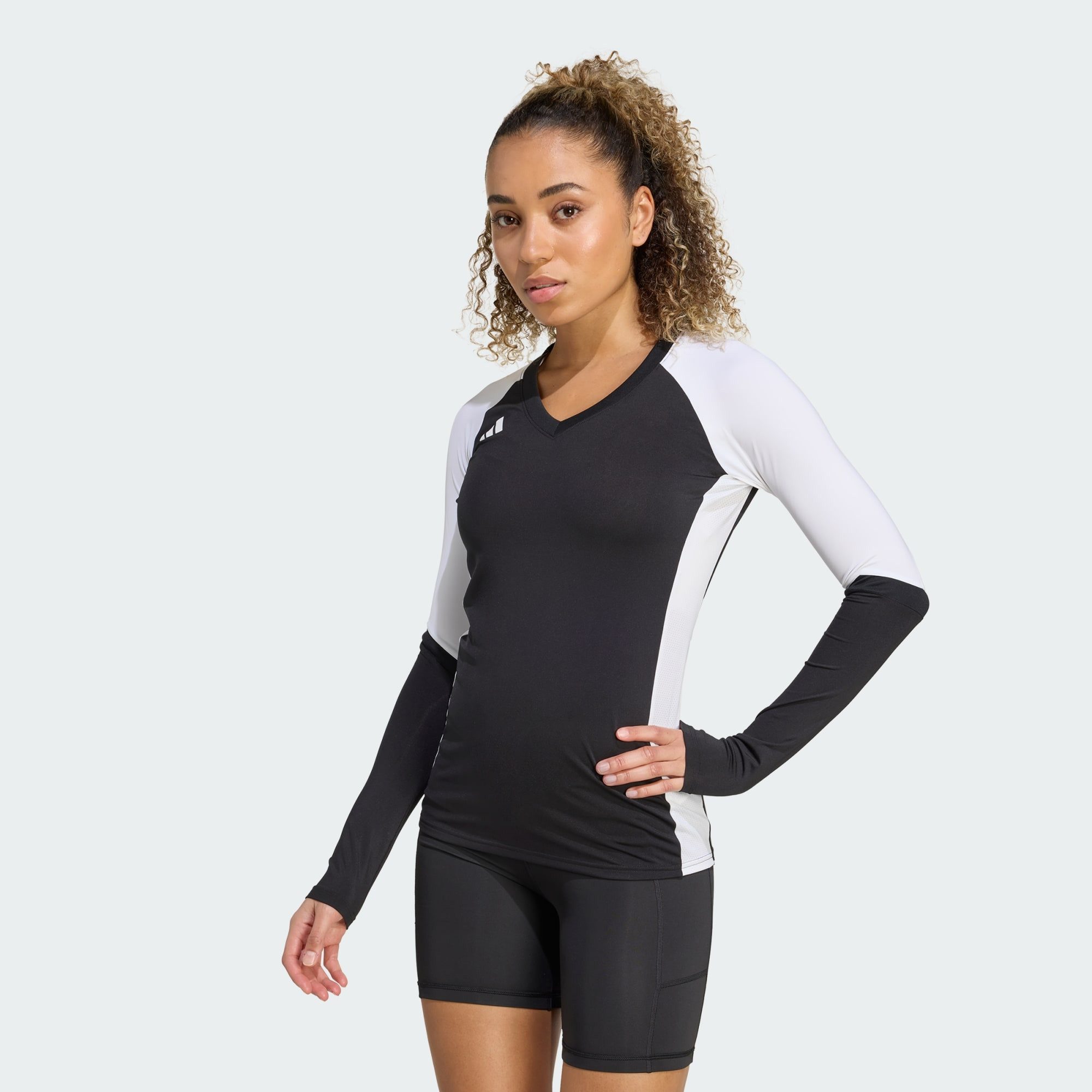 adidas Performance Funktionsshirt QUICKSET LANGÄRMELIGES VOLLEYBALLTRIKOT ( günstig online kaufen