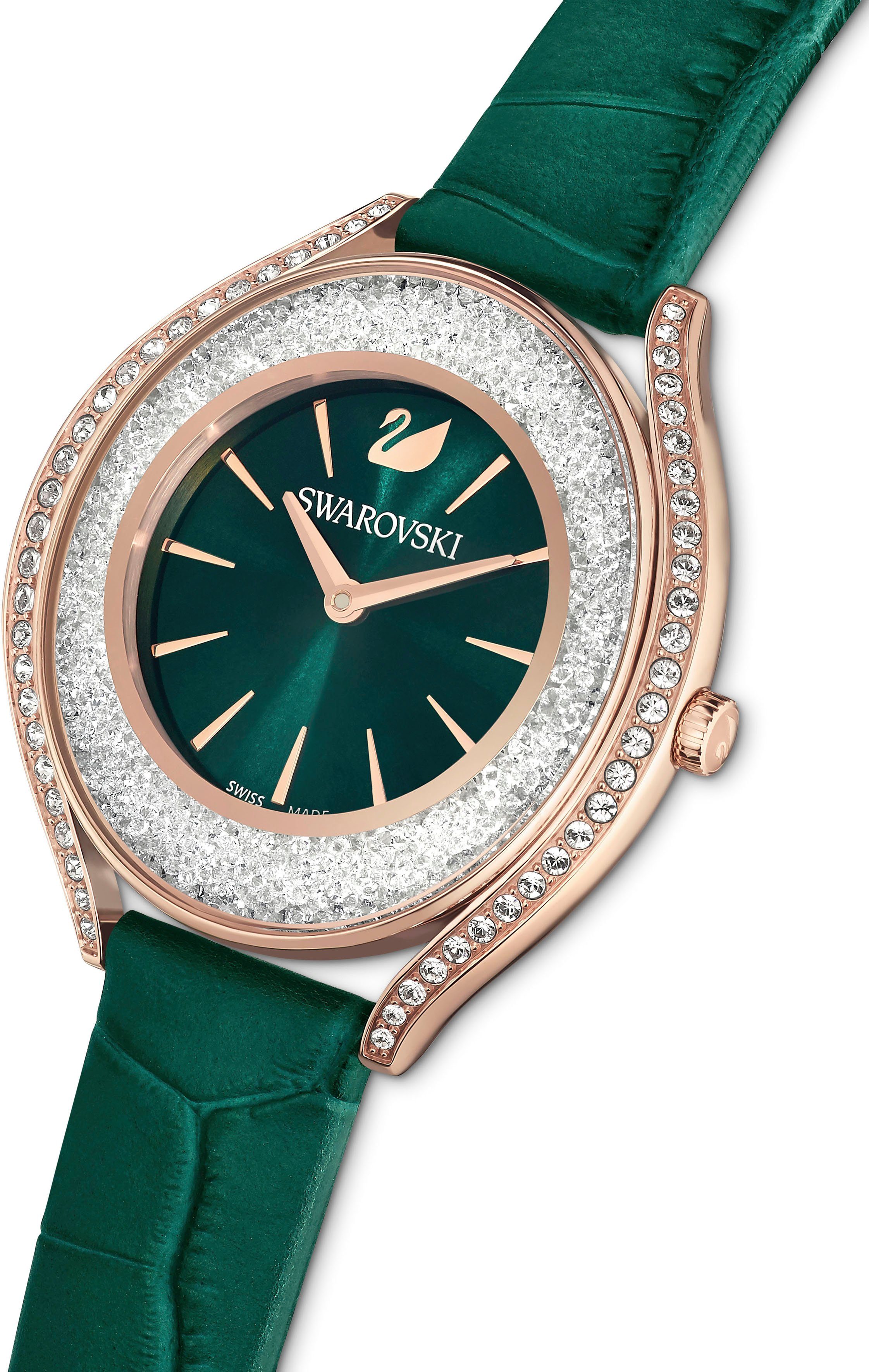 Swarovski Quarzuhr CRYSTALLINE 5644078, Armbanduhr, Damenuhr, Swarovski-Kristalle, Swiss Made