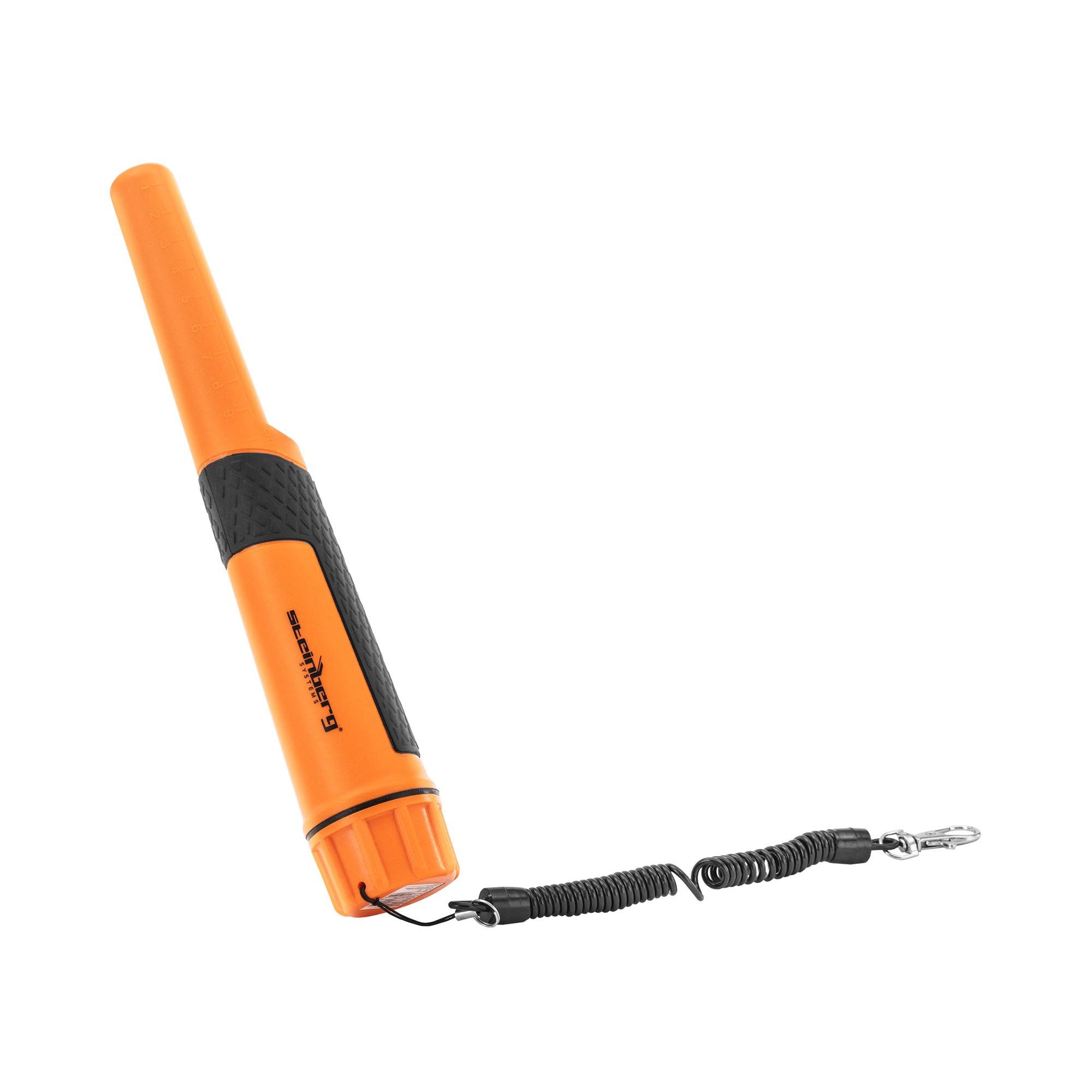Steinberg Systems Metalldetektor Pinpointer 360° LED Metallsuchgerät 20 cm Taschenlampe wasserdicht