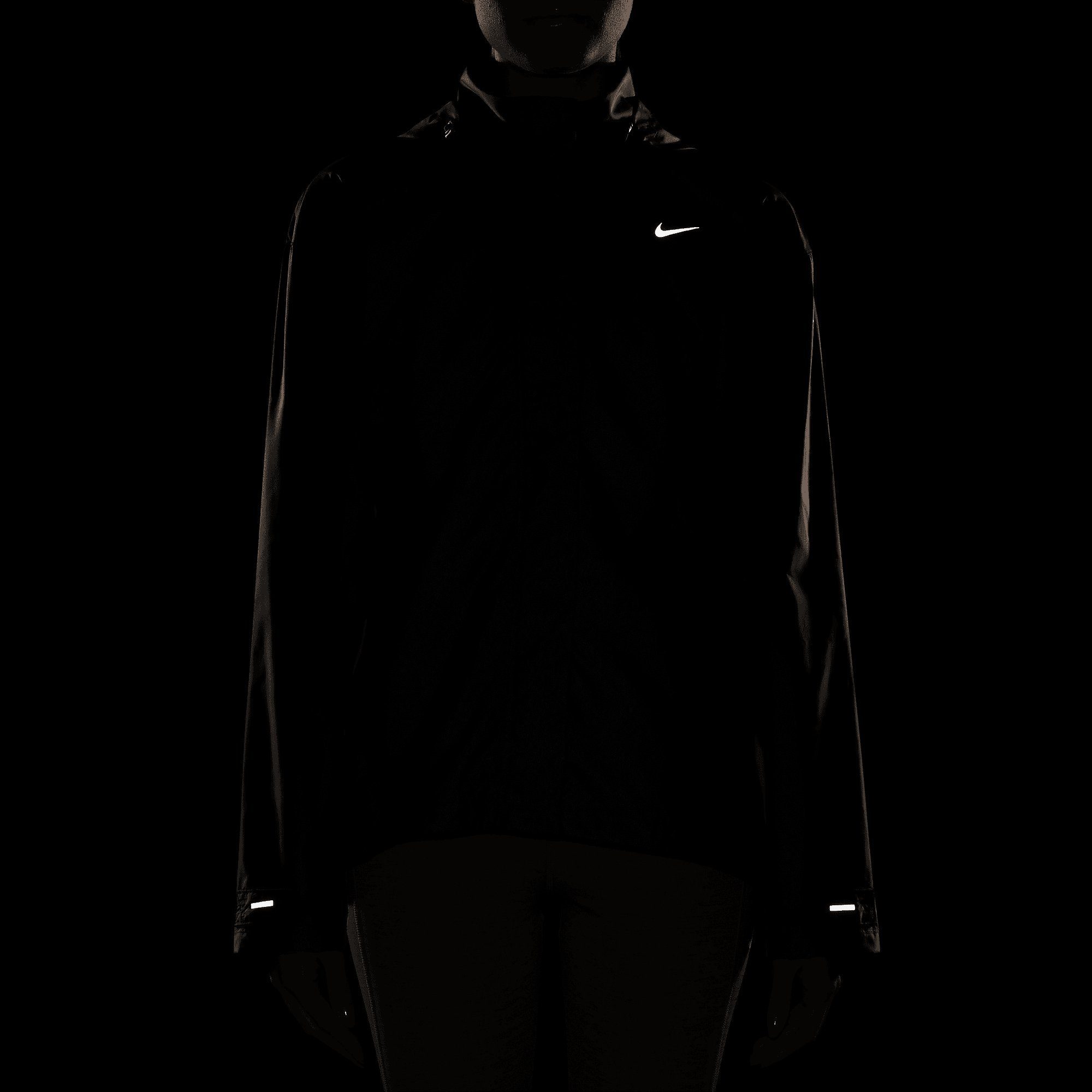 Nike Laufjacke W JACKET BLACK/BLACK/REFLECTIVE REPEL FAST SILV NK