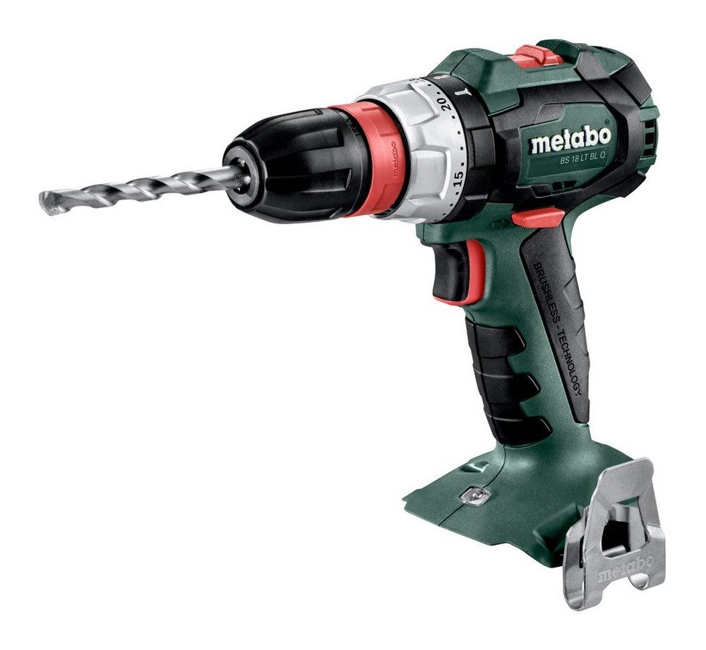 metabo Akku-Bohrschrauber BS 18 LT BL Q, 18 V, Bohrmaschine Ohne Akku im Karton