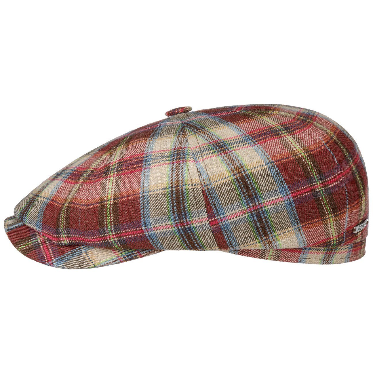 Stetson Flat Cap (1-St) Made mit Schirmmütze the in EU Schirm