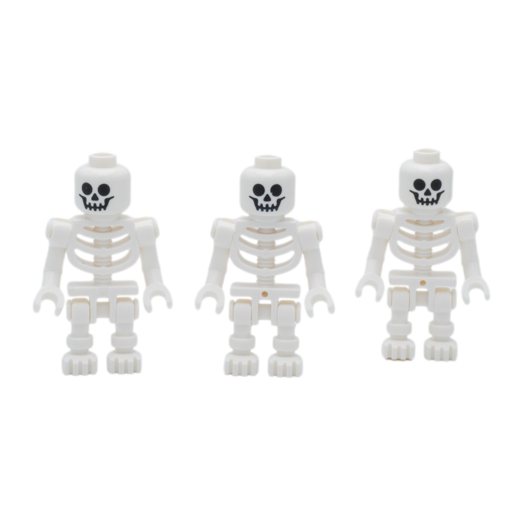 LEGO® LEGO® Skelette Skeleton 3 Minifiguren Spielbausteine, (Bausteine, 3 St., Kreativ-Set), Made in Europe