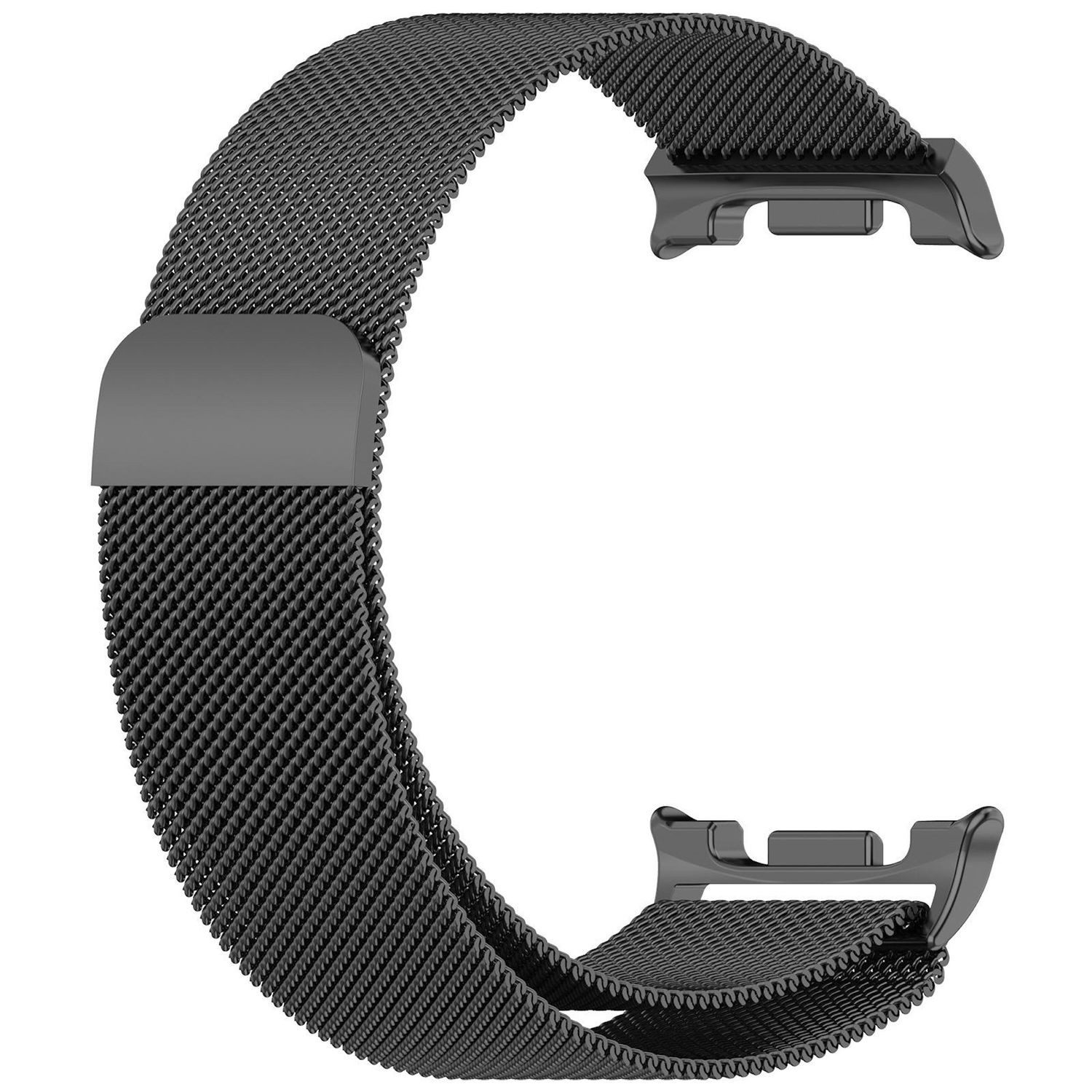 Wigento Smartwatch-Armband Metall Mesh Titan für Samsung Galaxy Watch 8 / 8 günstig online kaufen