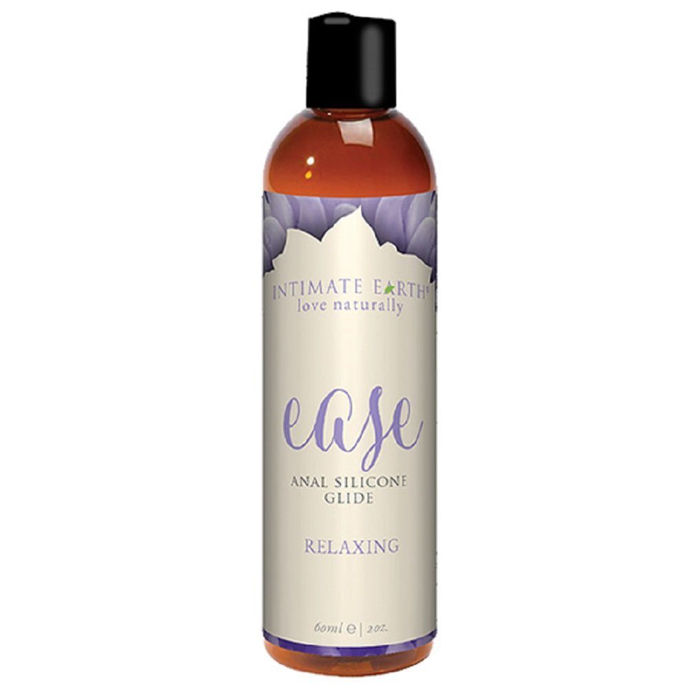 Intimate Earth Analgleitgel Ease (mit Goji-Beeren und Sonnenblumen-Extrakt), Flasche mit 120ml, veganes und biologisches Anal-Gleitgel - entspannend