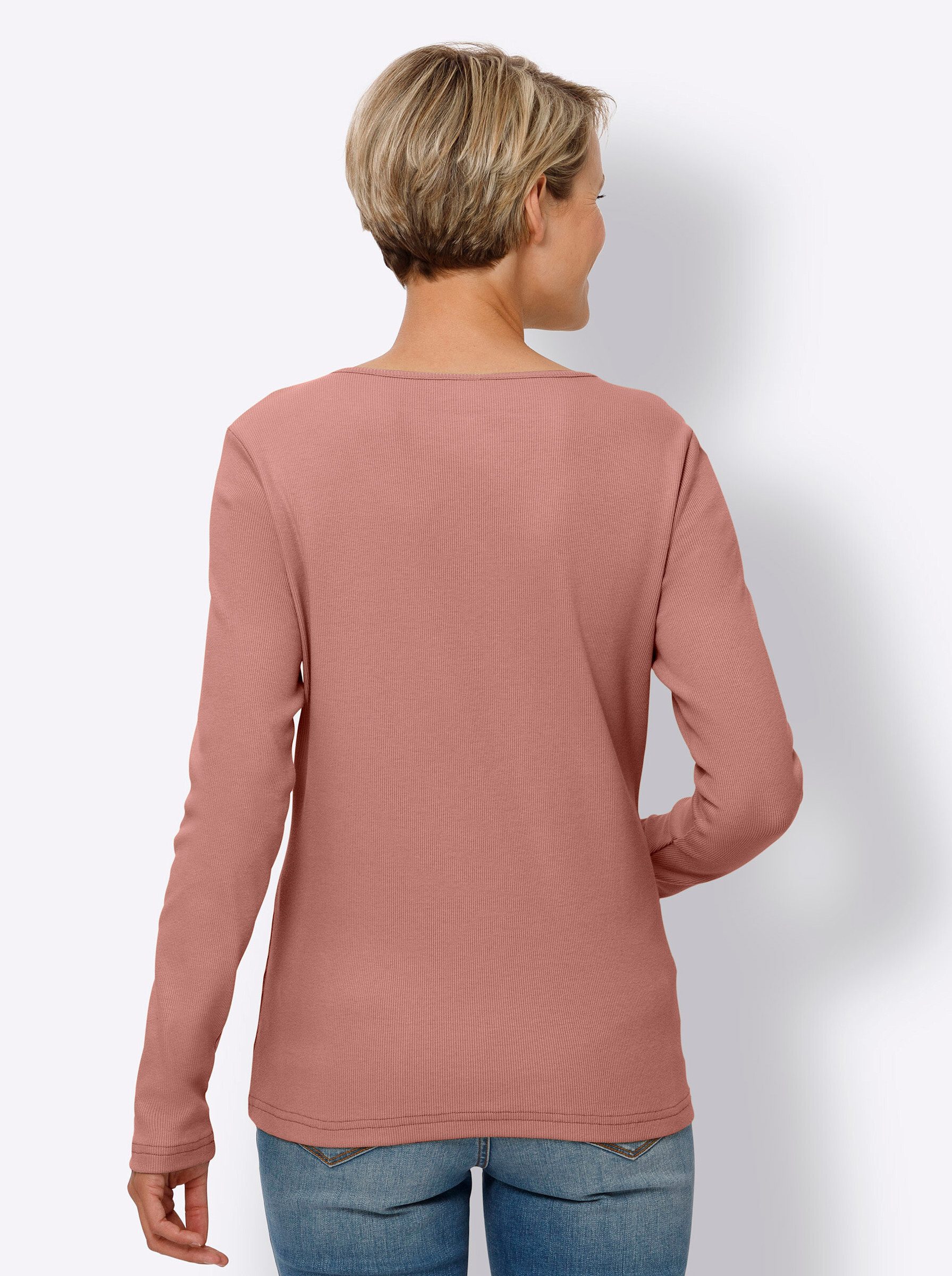 Sieh an! T-Shirt Langarmshirt . günstig online kaufen