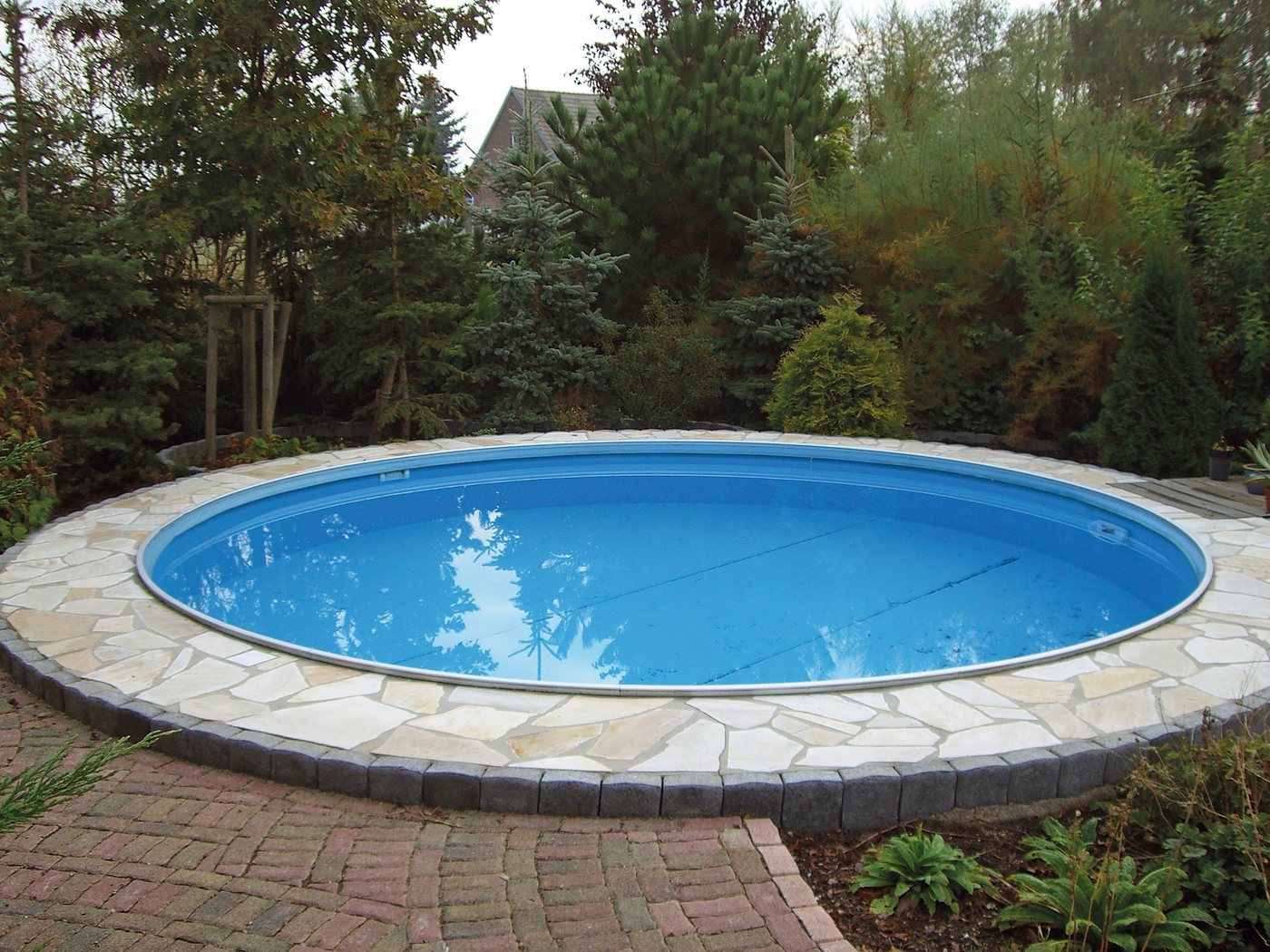 Thumbnail - my POOL BWT Rundpool HOLIDAY (Komplett-Set, 6-tlg), Höhe 150 cm, in versch. Größen verfügbar