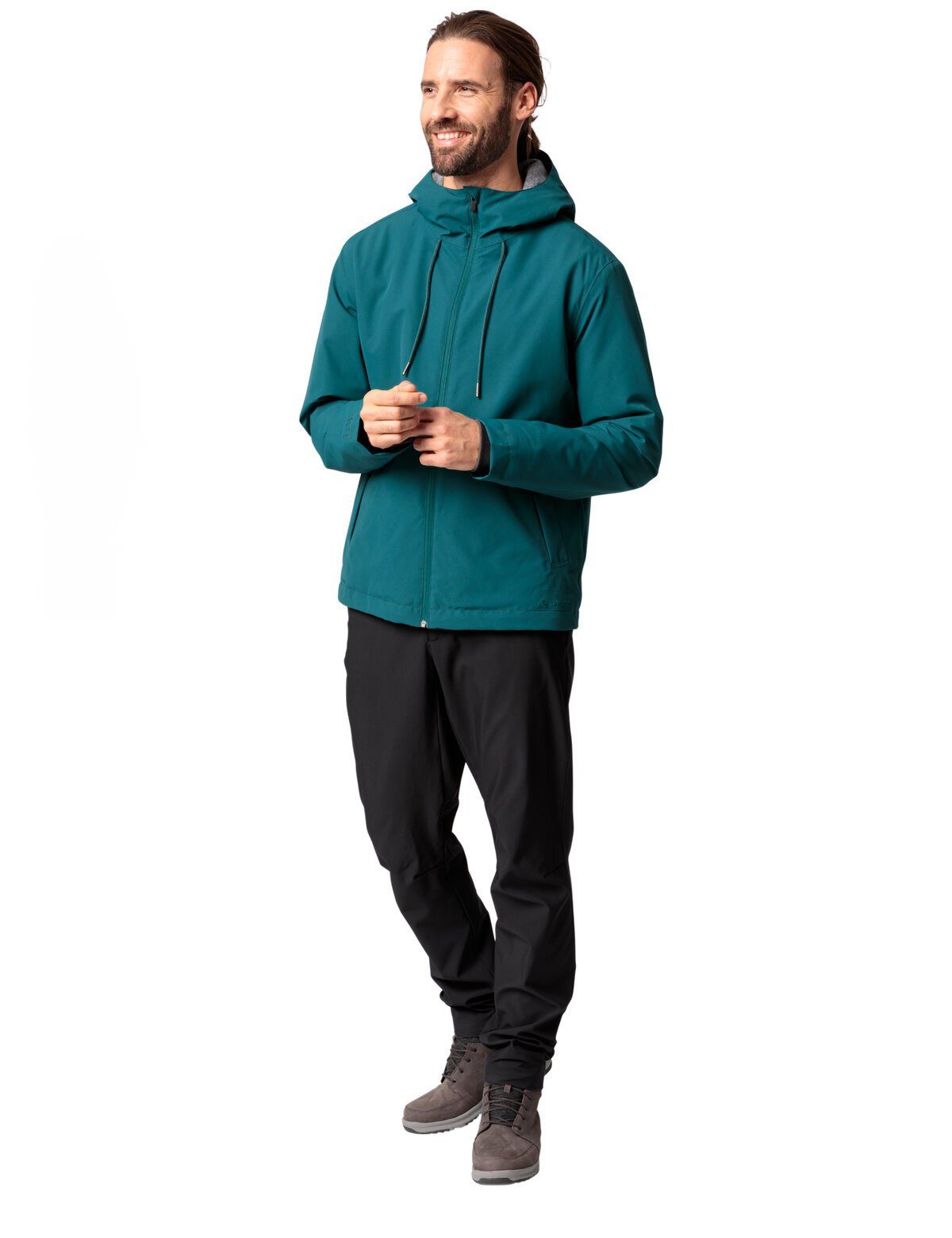 VAUDE Outdoorjacke green kompensiert Coreway Jacket Klimaneutral mallard Men's (1-St)