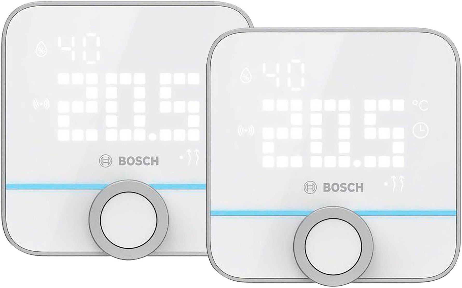 BOSCH Raumthermostat Smart Home Raumthermostat II 2er-Set, elektronisch, (2-St)