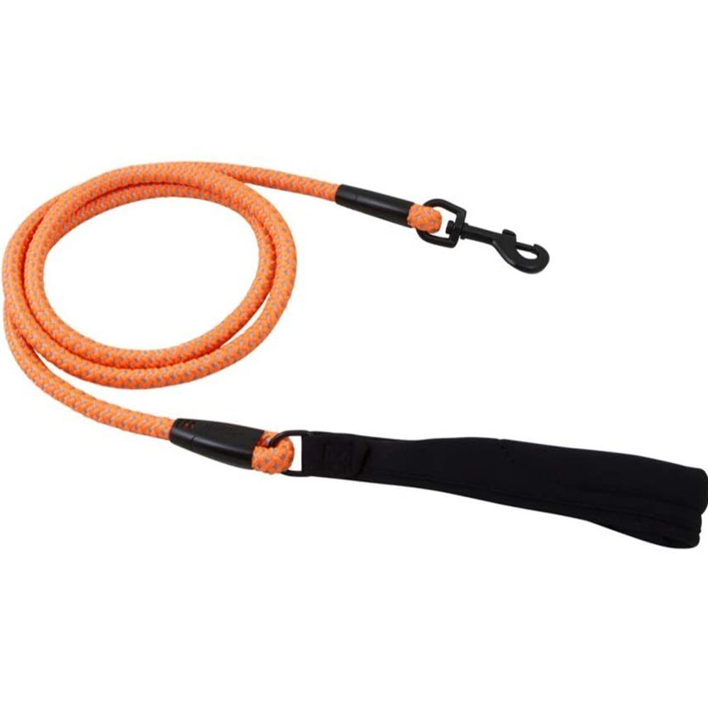 HURTTA Hundeleine HURTTA Dazzle Seil-Leine, orange, 120cm*8mm