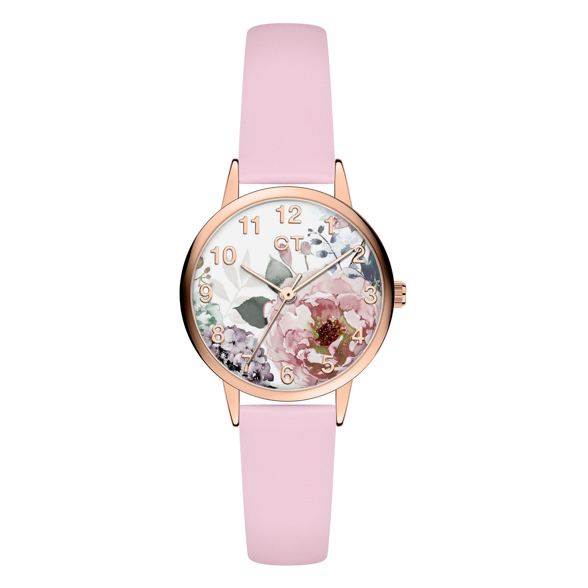 COOL TIME Quarzuhr The Cool Flower Power CT-0017-LQ, Armbanduhr, Kinderuhr, Mädchen, analog