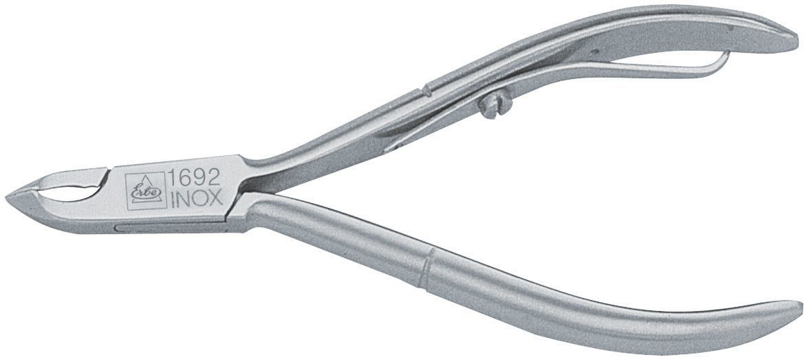 ERBE Nagelhautzange Hautzange, 10 cm, Präzise Schneiden aus rostfreiem Spezialstahl