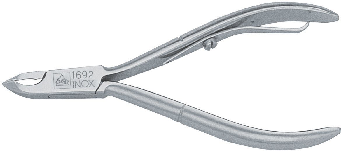 ERBE Nagelhautzange Hautzange, 10 cm, Präzise Schneiden aus rostfreiem Spezialstahl